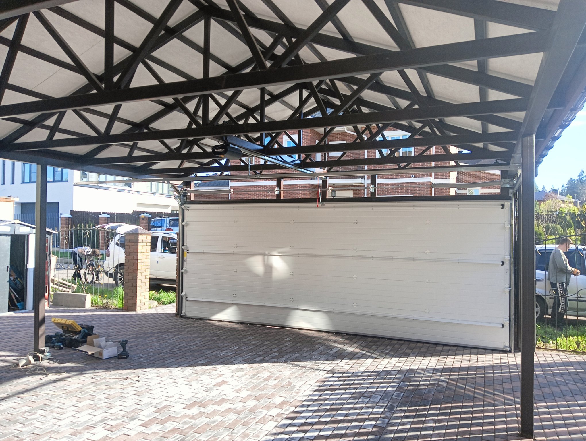 Секционные ворота